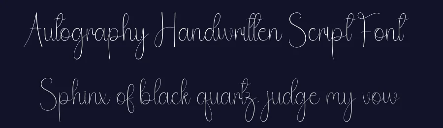 Autography Handwritten Script Font by andikastudio — Script Handwritten Font — thumbnail 2