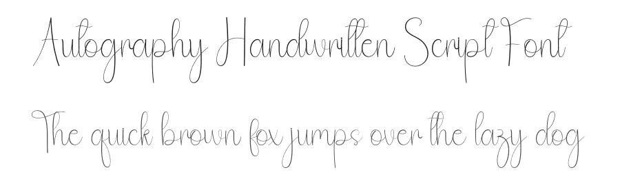 Autography Handwritten Script Font by andikastudio — Script Handwritten Font