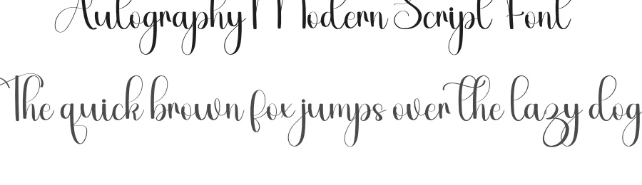 Autography Modern Script Font by inermediaSTUDIO — Script Handwritten Font