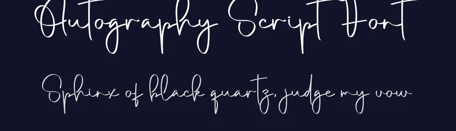 Autography Script Font by creativeletter — Script Handwritten Font — thumbnail 2