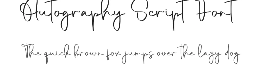 Autography Script Font by creativeletter — Script Handwritten Font