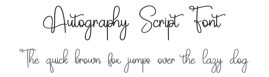 Autography Script Font by inermediaSTUDIO — Script Handwritten Font