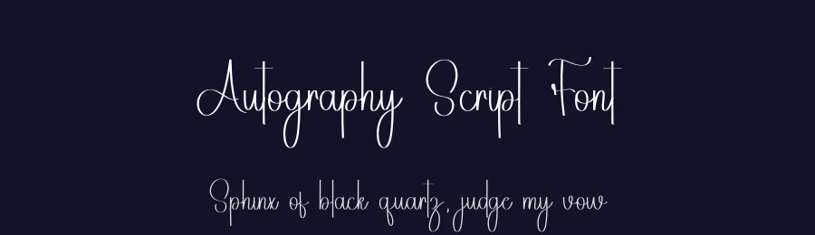 Autography Script Font by freshtypeink — Script Handwritten Font — thumbnail 2