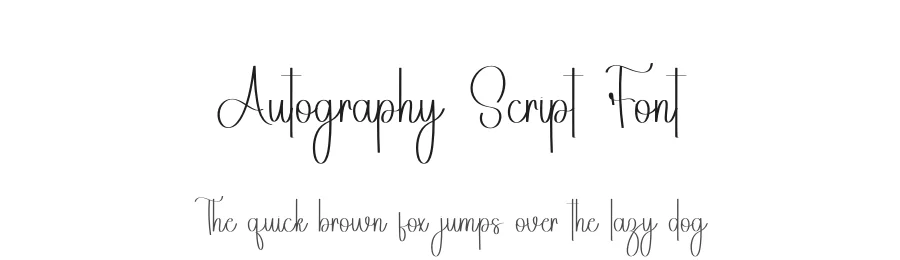 Autography Script Font by freshtypeink — Script Handwritten Font