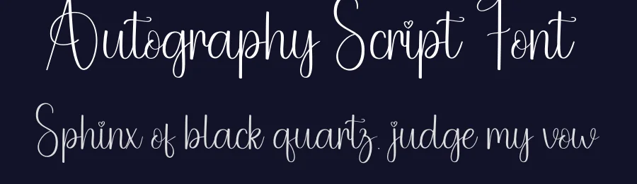 Autography Script Font by creativeletter — Script Handwritten Font — thumbnail 2