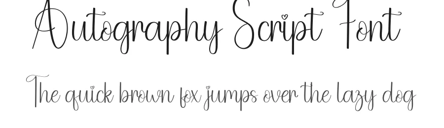 Autography Script Font by creativeletter — Script Handwritten Font