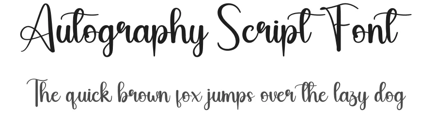 Autography Script Font by andikastudio — Script Handwritten Font