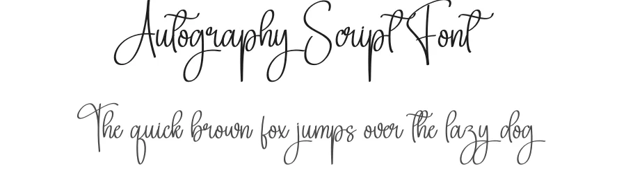 Autography Script Font by andikastudio — Script Handwritten Font