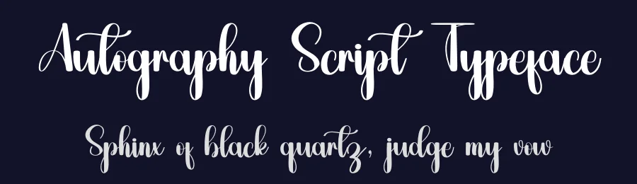Autography Script Typeface by inermediaSTUDIO — Script Handwritten Font — thumbnail 2