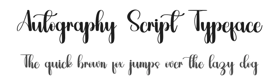 Autography Script Typeface by inermediaSTUDIO — Script Handwritten Font
