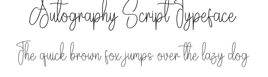 Autography Script Typeface by andikastudio — Script Handwritten Font