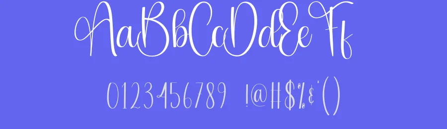 Automatic Calligraphy Font by creativeletter — Script Handwritten Font — thumbnail 3