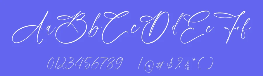 Auttolyn Hemilga Font by glorytype — Script Handwritten Font — thumbnail 3