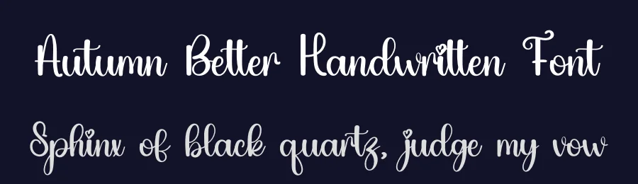 Autumn Better Handwritten Font by inermediaSTUDIO — Script Handwritten Font — thumbnail 2