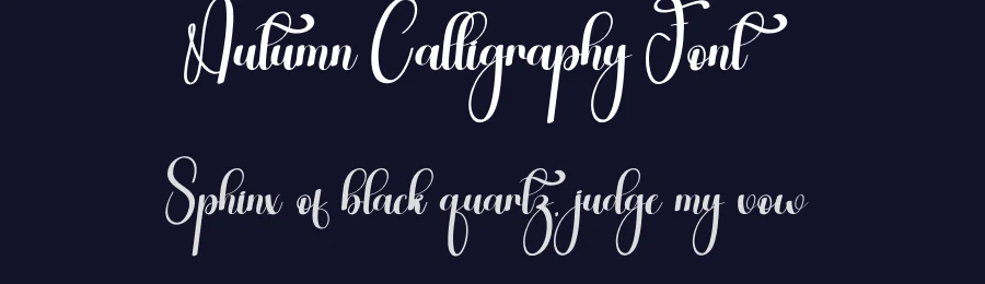 Autumn Calligraphy Font by andikastudio — Script Handwritten Font — thumbnail 2