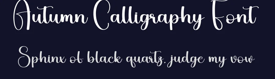 Autumn Calligraphy Font by andikastudio — Script Handwritten Font — thumbnail 2