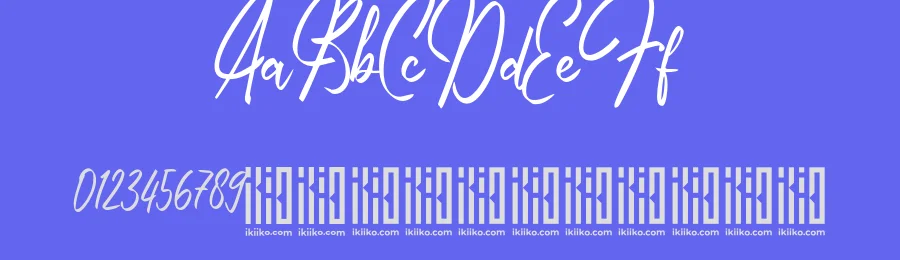 Autumn Field Typeface by ikiiko type — Script Handwritten Font — thumbnail 3