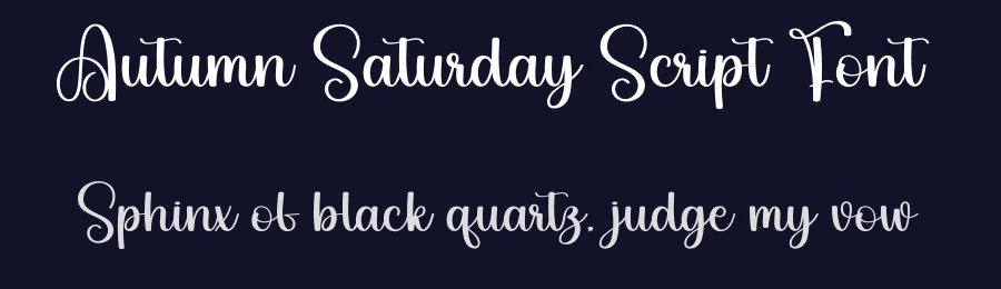 Autumn Saturday Script Font by andikastudio — Script Handwritten Font — thumbnail 2