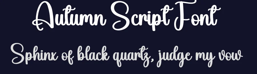 Autumn Script Font by creativeletter — Script Handwritten Font — thumbnail 2