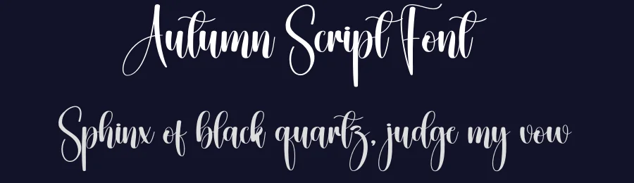 Autumn Script Font by creativeletter — Script Handwritten Font — thumbnail 2