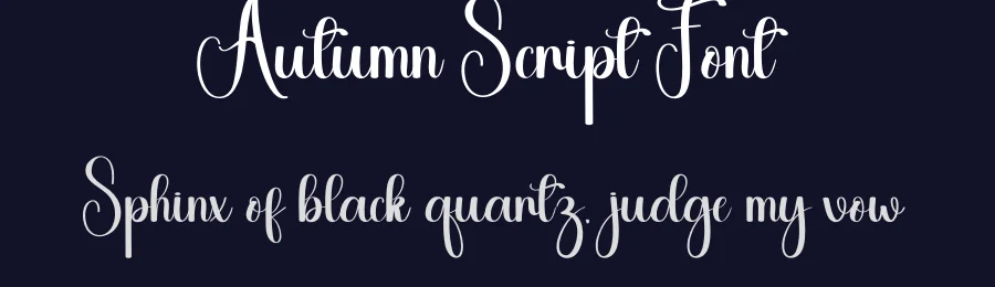 Autumn Script Font by andikastudio — Script Handwritten Font — thumbnail 2