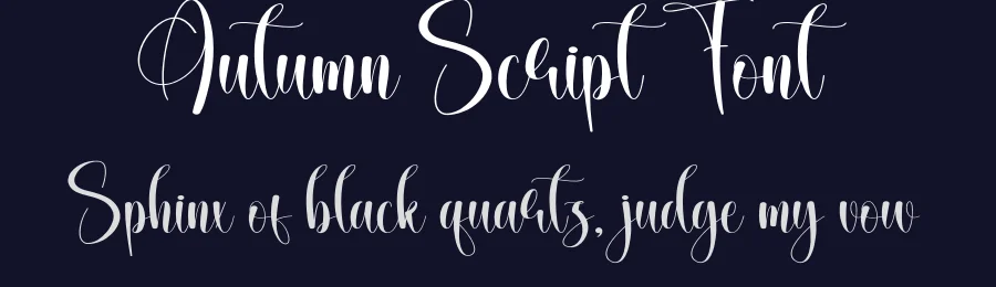 Autumn Script Font by creativeletter — Script Handwritten Font — thumbnail 2