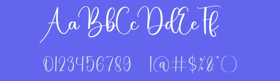 Autumn Script Font by ade gilang — Script Handwritten Font — thumbnail 3