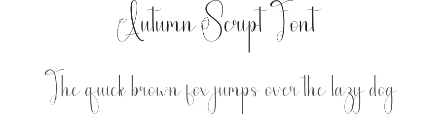 Autumn Script Font by andikastudio — Script Handwritten Font