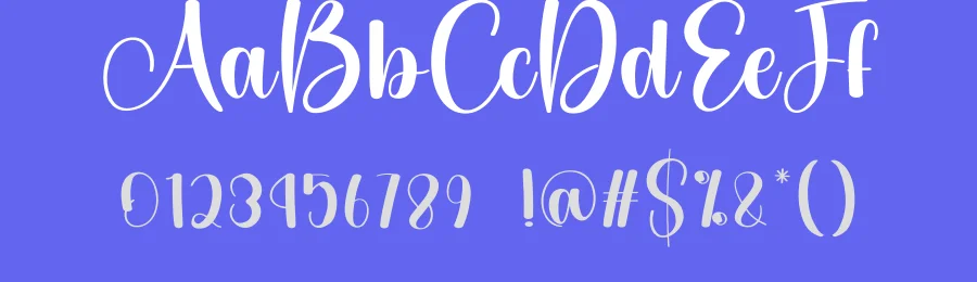 Autumn Script Handwritten Font by creativeletter — Script Handwritten Font — thumbnail 3
