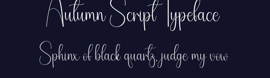 Autumn Script Typeface by andikastudio — Script Handwritten Font — thumbnail 2