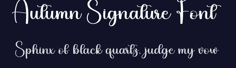 Autumn Signature Font by andikastudio — Script Handwritten Font — thumbnail 2
