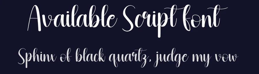 Available Script Font by andikastudio — Script Handwritten Font — thumbnail 2