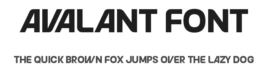 Avalant Font by sixtypefoundry — Display Font