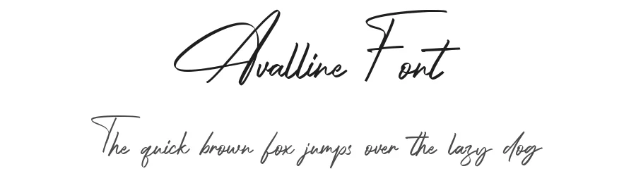 Avalline Font by Lettermine — Script Handwritten Font