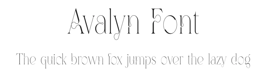 Avalyn Font by vpcreativeshop — Serif Font