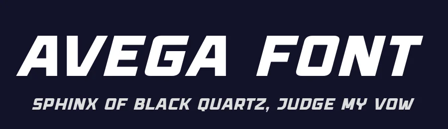 Avega Font by Sensatype Studio — Display Font — thumbnail 2