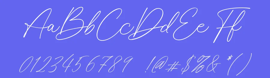 Avelindria Handwriting Font by Letterhanna — Script Handwritten Font — thumbnail 3