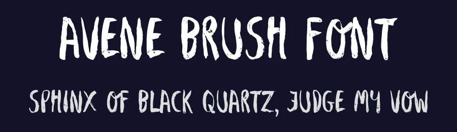 Avene Brush Font by Gatis Vilaks — Script Handwritten Font — thumbnail 2