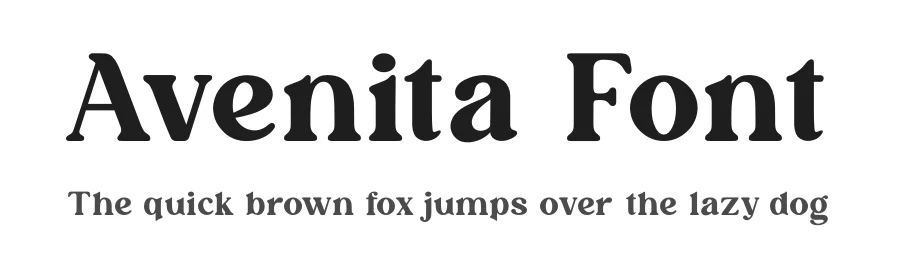 Avenita Font by saemooncreative — Serif Font