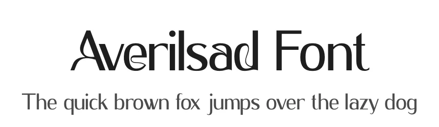 Averilsad Font by Haksen — Sans Serif Font