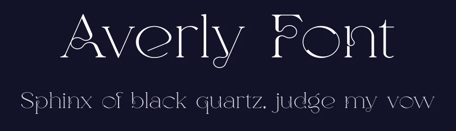Averly Font by vpcreativeshop — Display Font — thumbnail 2