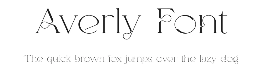 Averly Font by vpcreativeshop — Display Font