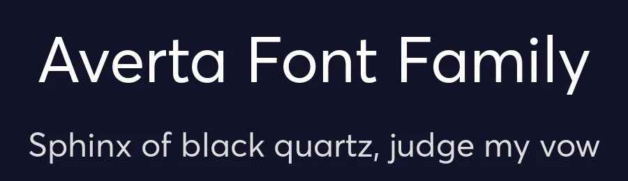 Averta Font Family by Kostas Bartsokas — Sans Serif Font — thumbnail 2