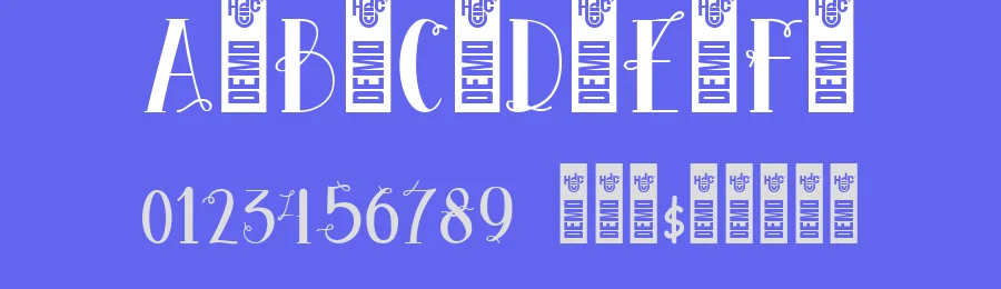 Avery Display Font by HydricDesign — Decorative Font — thumbnail 3