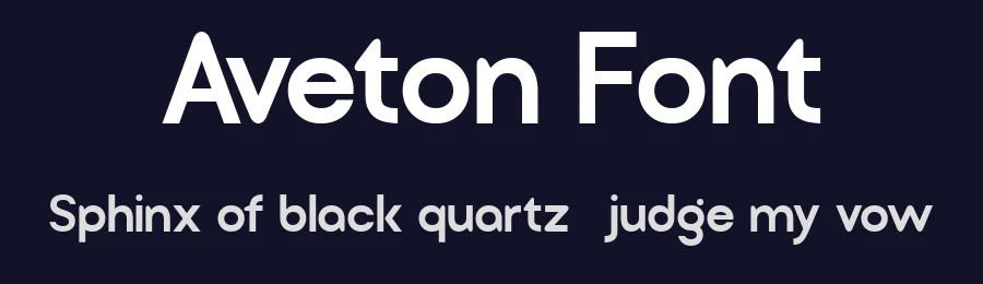 Aveton Font by Flawless And Co — Sans Serif Font — thumbnail 2