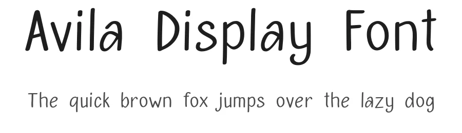 Avila Display Font by hujantype — Decorative Font