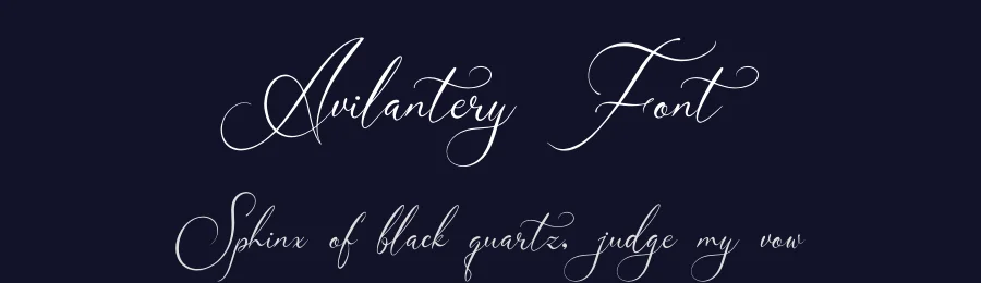 Avilantery Font by Gracetypestudio — Script Handwritten Font — thumbnail 2