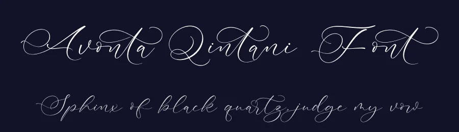 Avonta Qintani Font by stylishtype.co — Script Handwritten Font — thumbnail 2