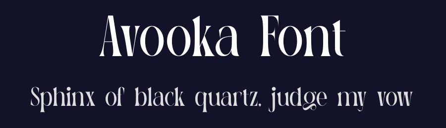Avooka Font by ErmediaStudio — Serif Font — thumbnail 2