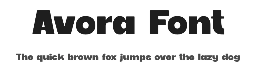 Avora Font by Aivos Dreams — Sans Serif Font